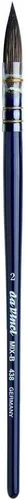 Vista 18 de Da Vinci Watercolor Serie 5830 CosmoTop Mix B Pincel para pintar, Mezcla sintética/natural para lavado plano, Tamaño 10