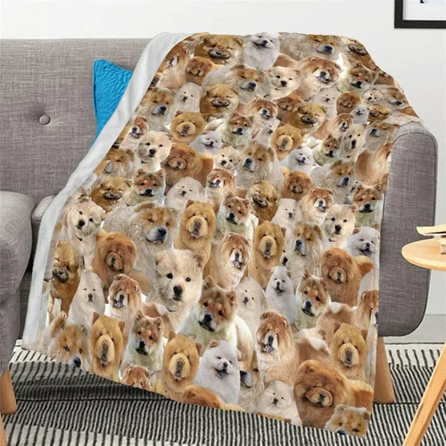Vista 19 de Airedale - Manta de regalo para perro, linda manta de franela estampada para cama, sofá, sofá