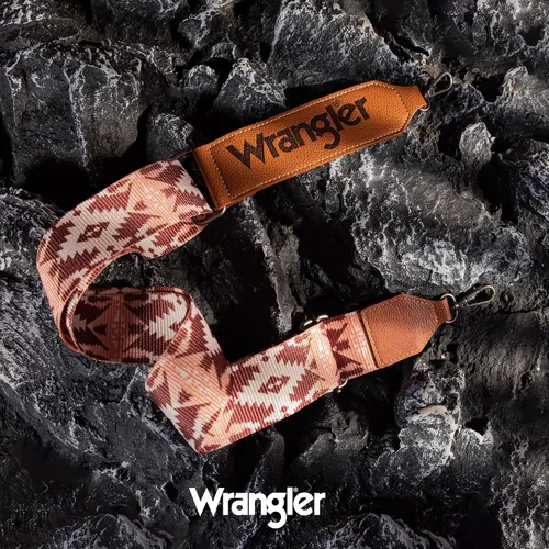 Vista 3 de Wrangler Strap Western Purse Straps Replacement Crossbody Handbag Adjustable Aztec Wide Guitar Strap