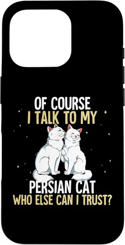 Vista 20 de iPhone 16 Persian Cat Case