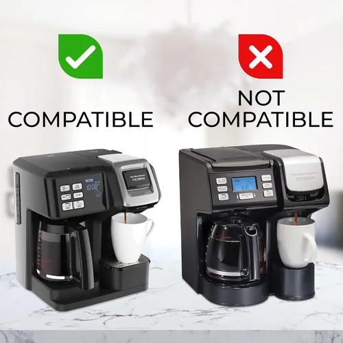 Vista 2 de Embudo de repuesto para cafeteras Hamilton Beach FlexBrew compatibles con los modelos 49976, 49954, 49947, 49966 y 49957