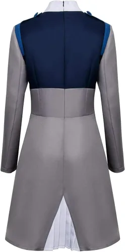 Vista 3 de Darling in The FRANXX Uniforme 02 Zero Two Cosplay Disfraz de anime japonés juego de rol