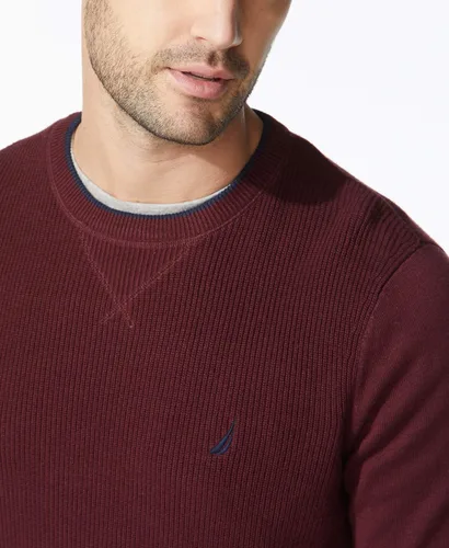 Vista 4 de Nautica Suéter acanalado para hombre