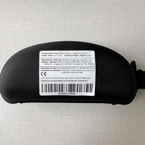 Vista 9 de FreeMascot OD 4+ 190nm-550nm Gafas de seguridad láser de longitud de onda para luz láser típica de 405nm, 445nm, 450nm, 520nm, 532nm