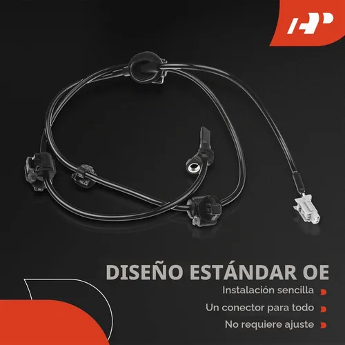 Vista 6 de A-Premium Sensor de velocidad de rueda ABS compatible con modelos Subaru - Impreza 2012-2015, Impreza R 2012 - Lado trasero derecho del pasajero