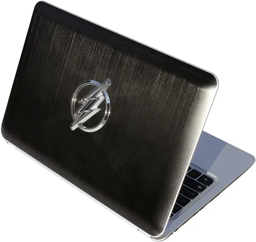 Vista 5 de Fan Emblems The Flash 3D Car Badge - Logotipo clásico (cromo)