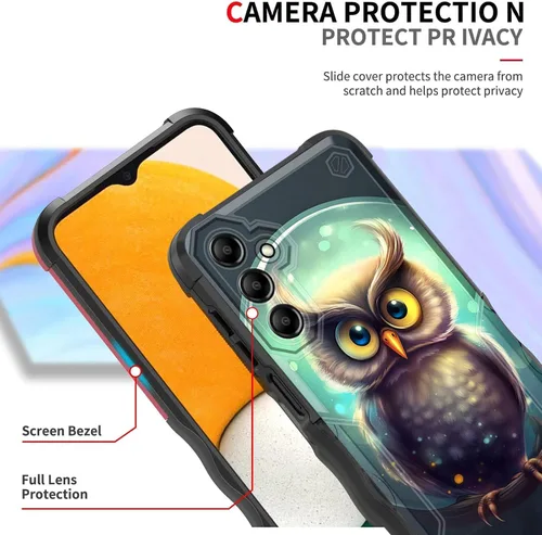 Vista 784 de Funda para Galaxy A14 5G, [Doble Capa][Protección contra Caídas de Grado Militar de 10 Pies] [Antideslizante] Funda Resistente a Prueba de Golpes