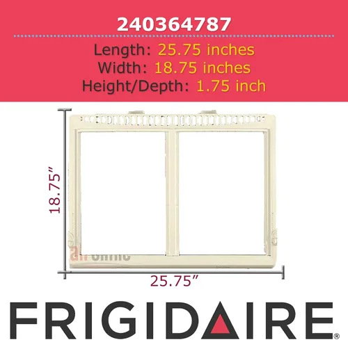 Vista 2 de Frigidaire 240364787 - Cubierta de cajón original