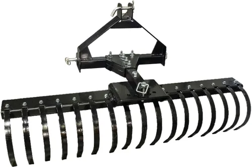 Vista 13 de IMPACT IMPLEMENTS® Paquete de 7 Piezas CAT-0 para Tractores de Césped/Jardín. Incluye raspador de caja, rastrillo, arado, cuchilla, cultivador