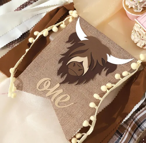 Vista 8 de Cartel de primer cumpleaños para silla alta – Rodeo de vaquero para decoración de tela de fiesta, baby shower, guirnalda de fondo para accesorios