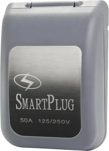 Vista 3 de SmartPlug B50ASSYPG - Kit combinado con conector hembra y entrada no metálica, 50 amperios, color gris