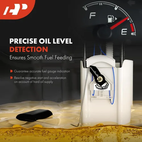 Vista 4 de A-Premium Conjunto de bomba de combustible eléctrica delantera con unidad de envío compatible con Ford E-150, E-250, E-150 Club Wagon, E-450 Super