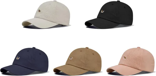 Vista 6 de Croogo Gorra de béisbol atlética para hombre con bordado lindo Corgi perro papá sombrero deportivo al aire libre suave para correr entrenamiento
