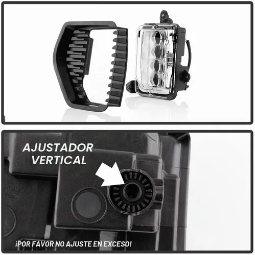 Vista 3 de ACANII - Para GMC Sierra 1500 2022 Sierra 1500 Limited 2019-2021, luces antiniebla LED Bumer con interruptor izquierdo+derecho