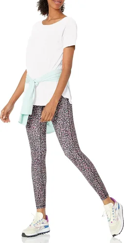 Vista 4 de Tienda Essentials Camiseta ligera con cuello redondo y ajuste relajado, para mujer