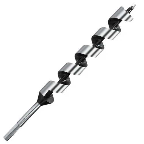 Vista 10 de Broca de taladro de 1-1/2 pulgadas x 12 pulgadas de largo para madera, vástago hexagonal, para madera blanda y dura, plástico, paneles de yeso