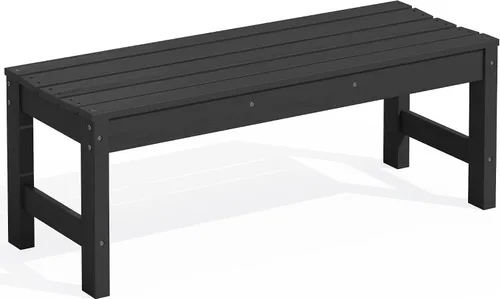 Vista 25 de SERWALL 2-Person Backless Outdoor Bench 56 Inches, Aruba