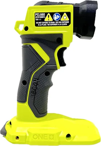 Vista 4 de Ryobi Luz LED de 18V, PCL660 2Pk - Empaquetado a granel, de mano, verde, 2pk-PCL660=BT La batería y el cargador se venden por separado