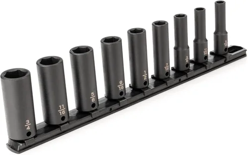 Vista 18 de TEKTON Juego de llaves de impacto de 3/8 pulgadas, 9 piezas SID91100