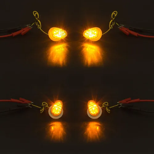 Vista 6 de Motocicleta Custom Humo LED Señal de Giro Indicador Indicador de Luz Indicadora Para FZ09 FZ6 FZ6R FZ8 TMAX YZF R1 YZF R6 YZF R6S