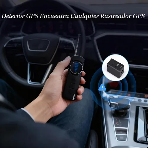 Vista 6 de Detector de cámara oculta, detector mejorado del perseguidor de GPS con Detector espía y detector de errores Protector de privacidad portátil