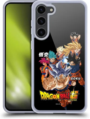 Vista 16 de Head Case Designs Funda de gel con licencia oficial de Dragon Ball Super Group Future Trunks Arc Characters [protección de grado militar] compatible