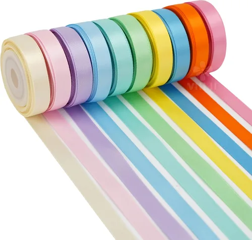 Vista 25 de MEEDEE Cinta Feliz Día del Padre Decoraciones del Día del Padre Caja de Regalo Papel de Envolver Decoración Gracias Cinta Fina de Satén Surtido