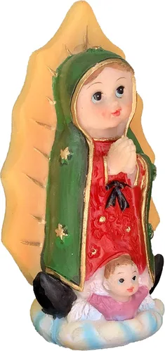 Vista 2 de >Nuestra Señora de Guadalupe Cara de bebé-Virgen María/Virgen De Guadalupe Nuevo 3.5' Alto