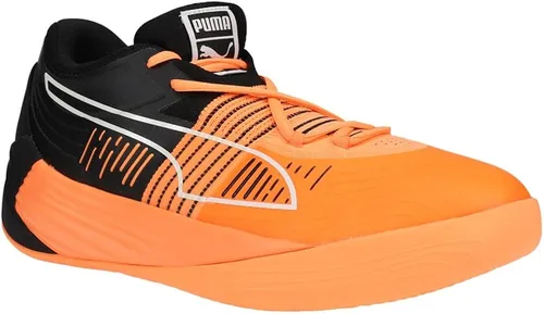 Vista 2 de PUMA Tenis de baloncesto Fusion Nitro para hombre color naranja