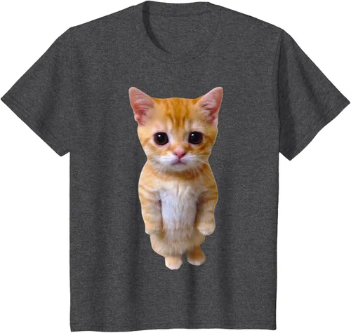 Vista 30 de El Gato Meme Sad Crying Cat Munchkin Kitty Meme Camiseta de moda Small Negro