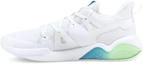 Vista 3 de PUMA Mens Cell Fraction Hype Running Sneakers Casual Shoes - White