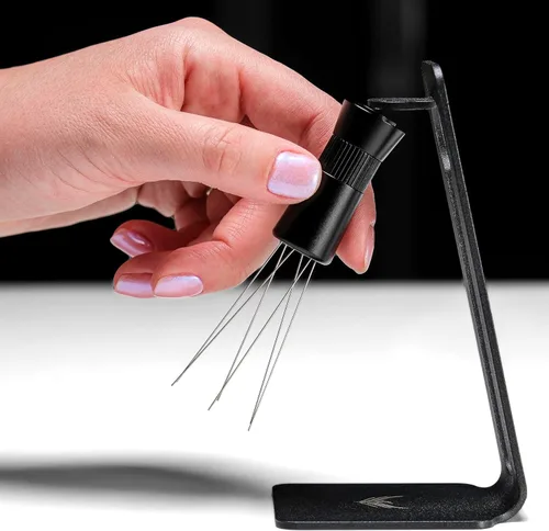 Vista 8 de WDT Tool - Herramienta de distribución de agitador de espresso, distribuidor de aguja de café ajustable de 0.25mm y 0.4mm/Accesorios para máquina