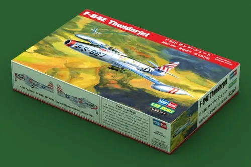 Vista 2 de Hobby Boss Kit de construcción de modelo de avión Thunderjet F-84E