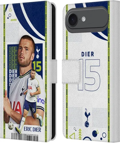 Vista 36 de Head Case Designs Officially Licensed Tottenham Hotspur F.C. Cristian Romero 2022/23 First Team Leather Wallet Case Compatible with Apple iPhone 11