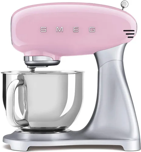 Vista 9 de SMEG SMF04 - Batidora de pie Classico de 5 cuartos con arranque suave y mezcla constante, motor de 600 W, 10 velocidades, cuenco de acero inoxidable
