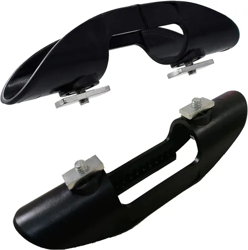 Vista 2 de Pmsanzay Clip de red de pesca con clip para kayak, 2 unidades, goma negra, accesorio de pesca