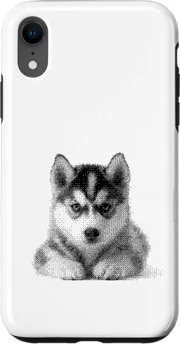 Vista 24 de Cute Siberian Husky for Dog Mom and Paw Parents Case for iPhone 16