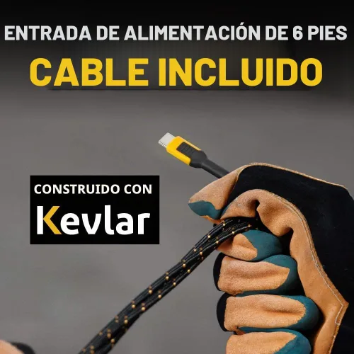 Vista 3 de DEWALT Cargador inalámbrico resistente, almohadilla de carga inalámbrica