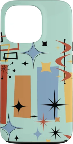 Vista 10 de Retro Mid Century Modern MCM Vibe Aesthetic Kitsch Art Case for iPhone 17