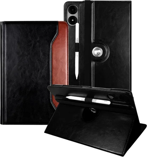 Vista 8 de E NET-CASE Funda para Xiaomi Redmi Pad 2 Pro/Pad Pro (2025/2024) de 12.1 pulgadas con soporte para bolígrafo S, a prueba de golpes, carcasa trasera