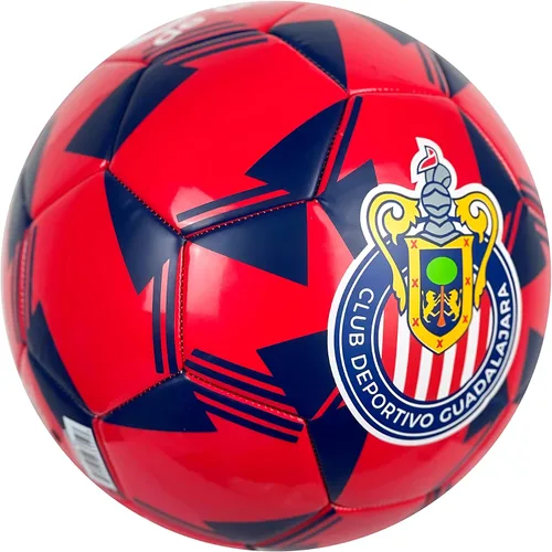 Vista 3 de Icon Sports Balón de fútbol Chivas (talla 5), Club Deportivo Guadalajara - Balón de fútbol #5