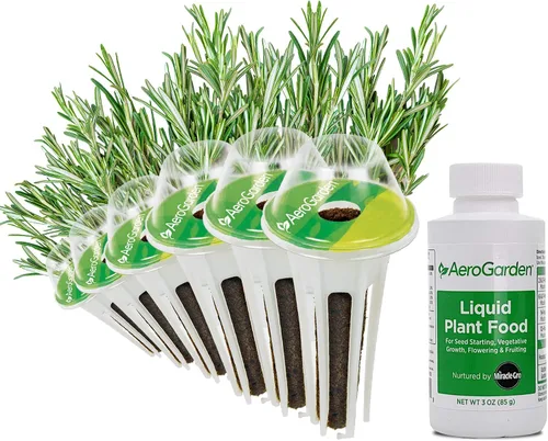 Vista 4 de AeroGarden Kit de Cápsulas de Semillas de Hierbas Italianas Surtidas, 6 Cápsulas