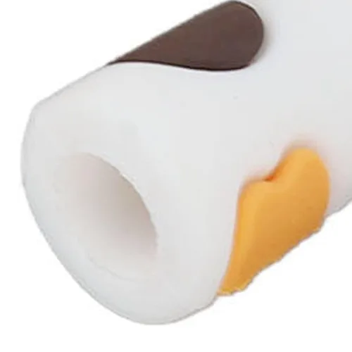 Vista 7 de 5 fundas para tijeras, tijeras de cutícula, protectores de cubierta con forma de gato, cubierta protectora de silicona para uñas y uñas de los pies