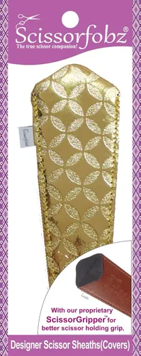 Vista 73 de Fundas protectoras para tijeras de diseño, para pequeñas tijeras de bordado, color verde mar, #SS-7
