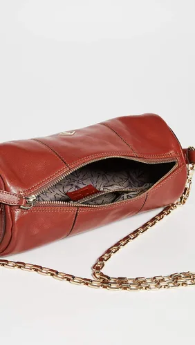 Vista 6 de MANU Atelier Bolso de hombro cilíndrico para mujer