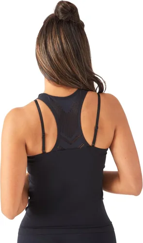 Vista 4 de MAXXIM Camisetas sin mangas de entrenamiento para mujer sin costuras para correr gimnasio ejercicio yoga
