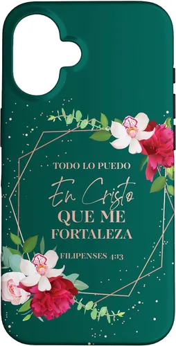 Vista 32 de Regalos Mujer Cristiana Español Versículos de la Biblia Español Funda para iPhone 17