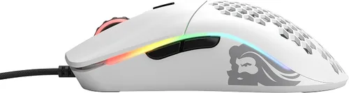 Vista 4 de Glorious Mouse para juegos - Modelo O blanco mate 236oz Superlight Honeycomb USB Gaming Mouse