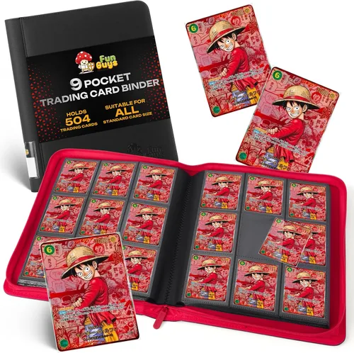 Vista 22 de Toploader - Carpeta de almacenamiento para tarjetas intercambiables, 384 12 bolsillos para Yugioh, MTG, TCG, carpetas de tarjetas para tarjetas