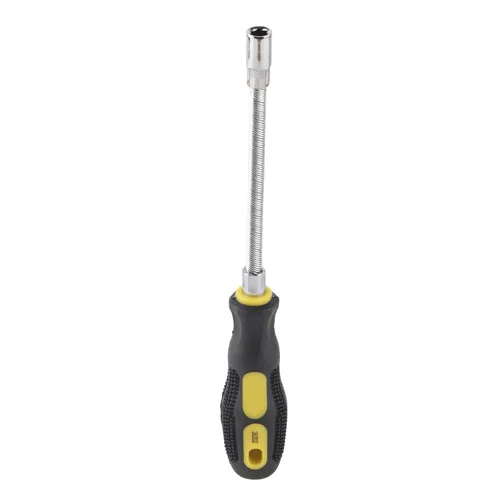 Vista 7 de Fafeicy Destornillador de tuerca flexible, enchufe hexagonal de alto rendimiento de 0.276 in con mango ergonómico para reparaciones de espacios